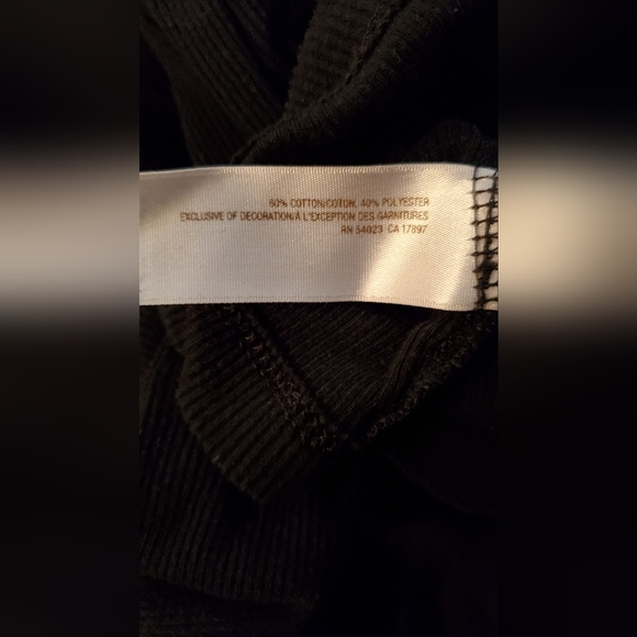 Old Navy Long sleeve ribbed top, Women's (Junior's) size medium - Picture 6 of 6